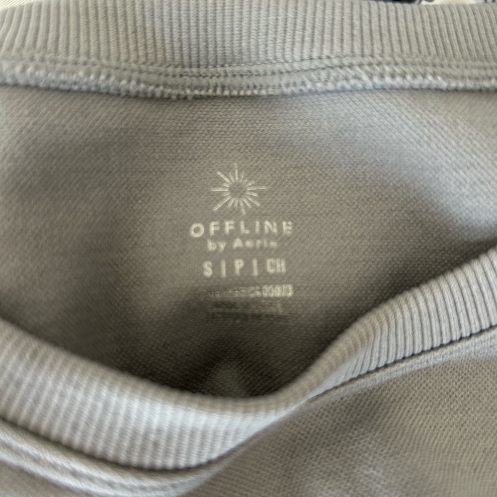 Aerie Offline Athletic Cropped Shirt